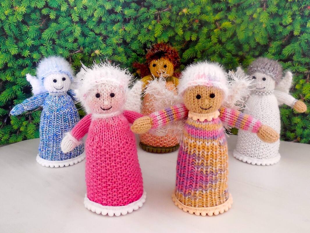 Strickanleitung Engel/Schutzengel - Himmlische Glücksboten - Bild 3