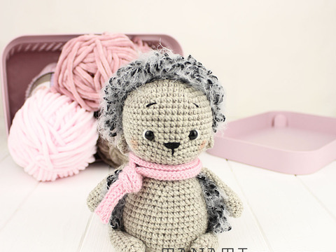 Häkelanleitung “Kleiner IGEL”