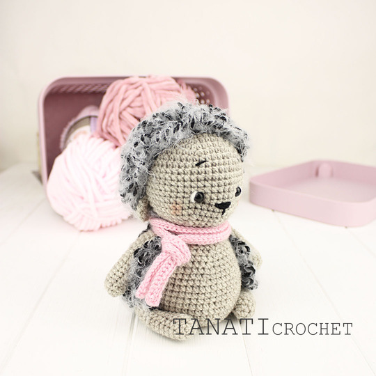 Häkelanleitung “Kleiner IGEL”