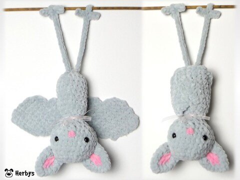 Häkelanleitung Fledermaus "Lilly"