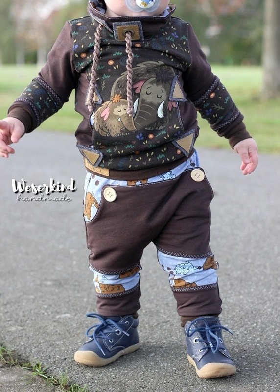 Nähanleitung und Schnittmuster: Hoodie für Kinder - Bild 4