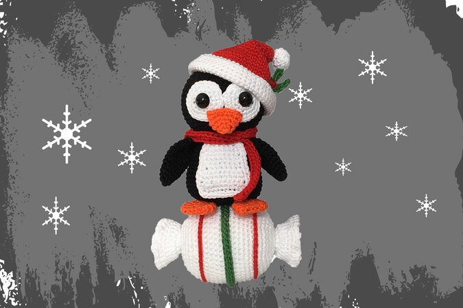 Penguin - Candy Christmas decoration Pattern