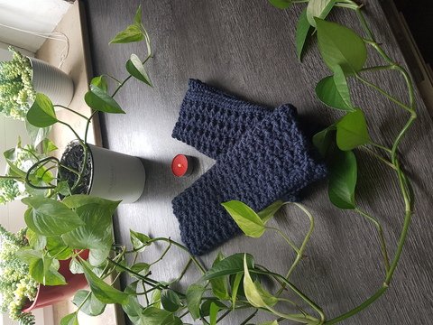 Kuschelig warme Handstulpen / Pulswärmer