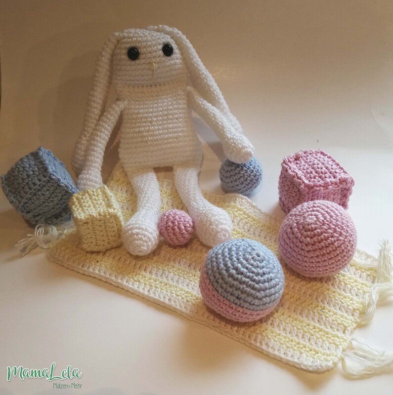 Spielzeug Hase, Amigurumi Zubehör - Häkelanleitung - Bild 2