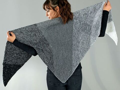 Strickanleitung Dreiecktuch "Rosita" 760033