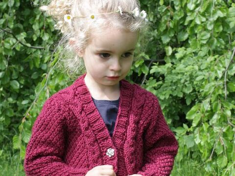 Strickanleitung Kinderjacke "Bozen" 760088