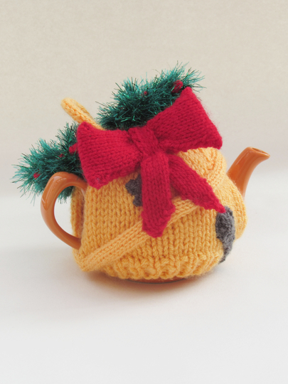Santa Believe Bell Tea Cosy Knitting Pattern