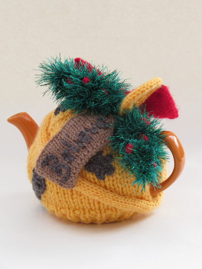 Santa Believe Bell Tea Cosy Knitting Pattern