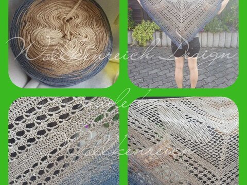 Tuch "Samvera" von Wollkenreich