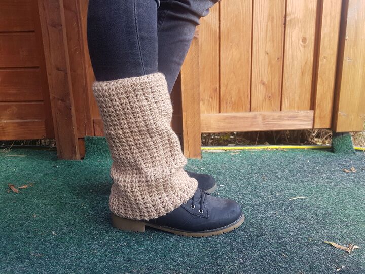 Häkelanleitung Stulpen für Beine