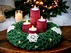 Decorative Advent Wreath - Crochet Pattern