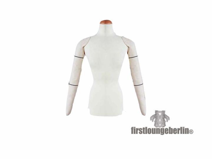 Büstenarm Arm für Schneiderbüste S - XL Schnittmuster nähen & Anleitung DIY firstloungeberlin Unisex