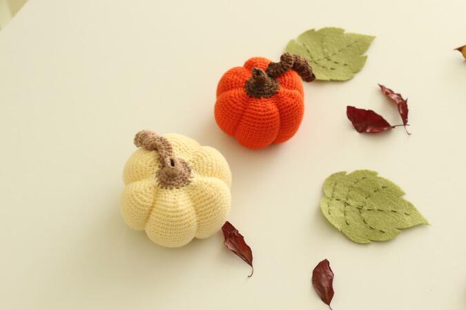 Decorative Pumpkins PDF pattern - Halloween