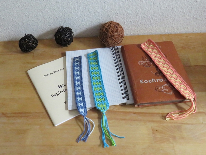 Lesezeichen im Mosaik- Muster