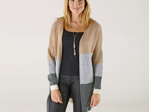 Strickanleitung Damenjacke "Merino Extrafein" 760072