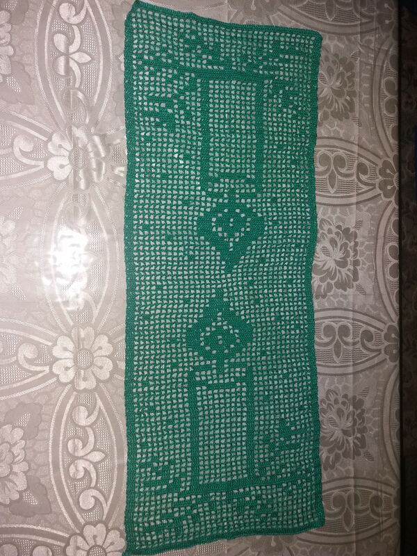 Tischläufer Weihnachten Kerzen