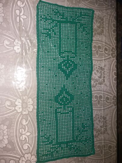 Tischläufer Weihnachten Kerzen