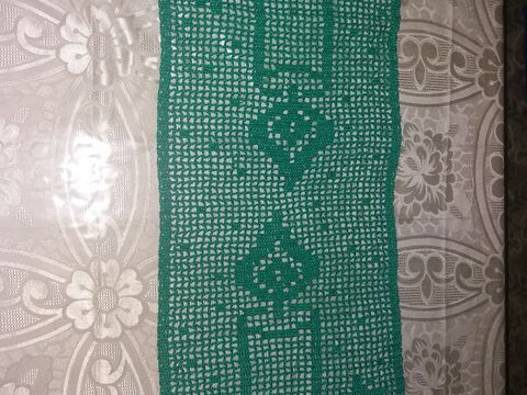 Tischläufer Weihnachten Kerzen