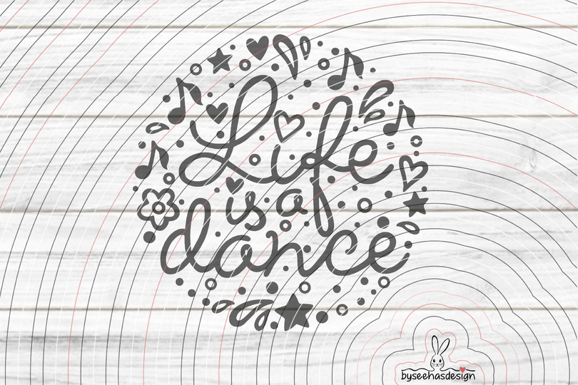 Lifedance Plotterdatei SVG DXF