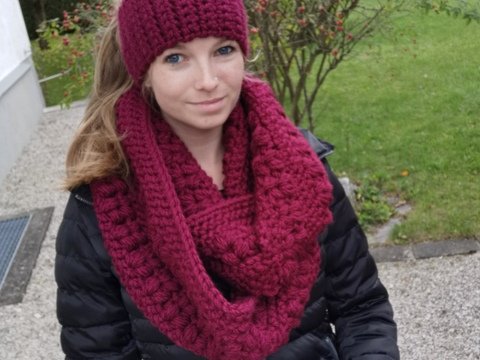 Loop-Schal "Big Red"