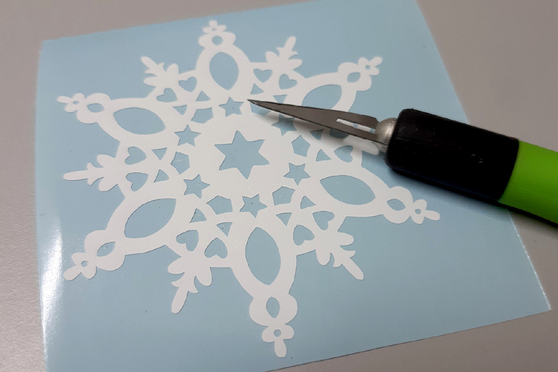 Deko Stern Plotterdatei SVG DXF