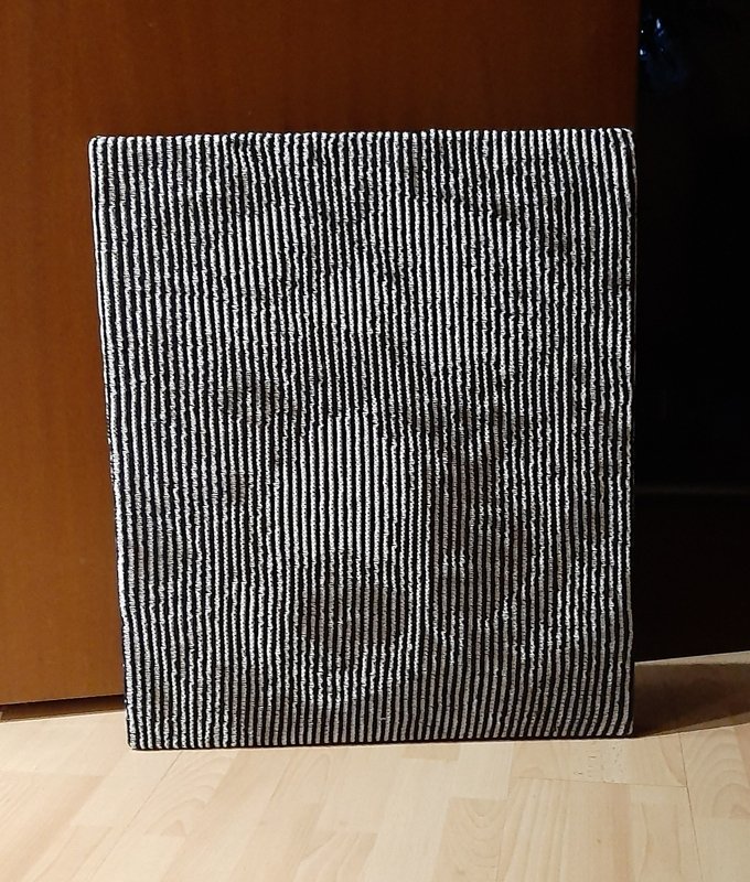 Schatten/ Illusionsstrickbild "Grizzly"