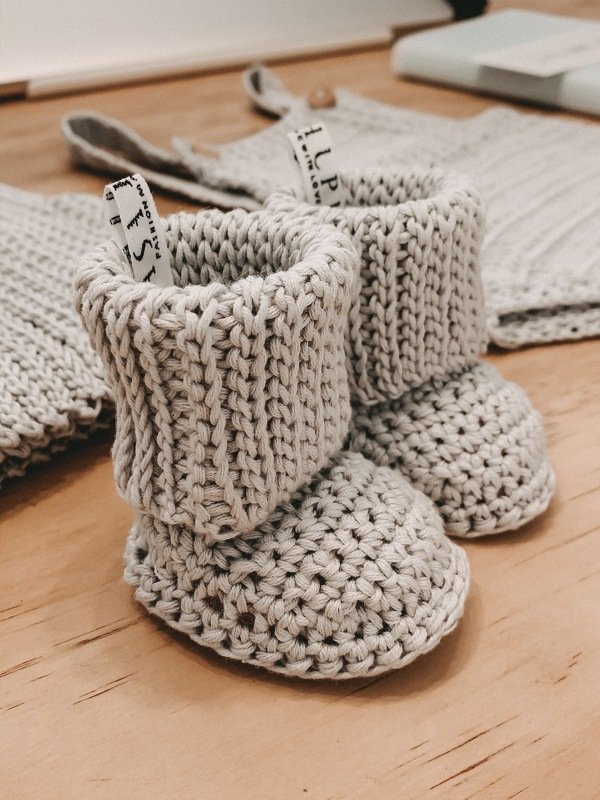 Baby Schuhe NOA NOA Häkelanleitung PDF - Bild 5