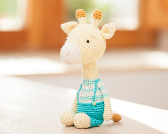 crochet pattern - Milo the Giraffe -