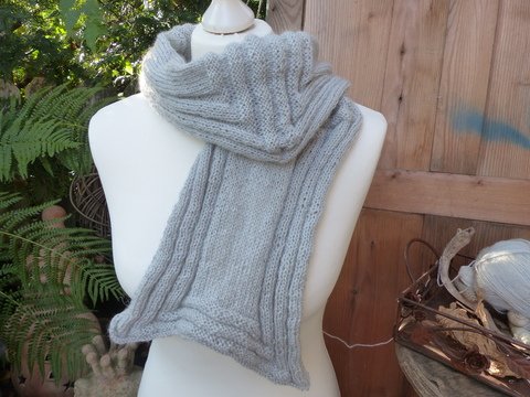 Strickanleitung Schal Rechteck