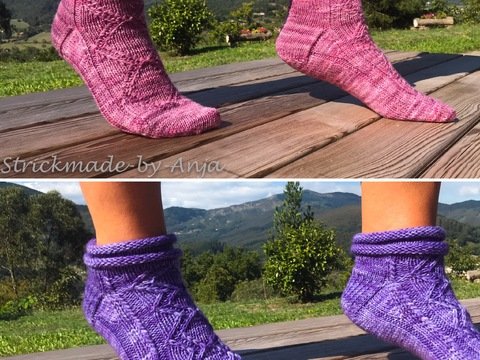 Socken Muskiz und Balmaseda 6fach Sockenwolle