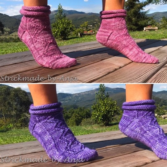 Socken Muskiz und Balmaseda 6fach Sockenwolle