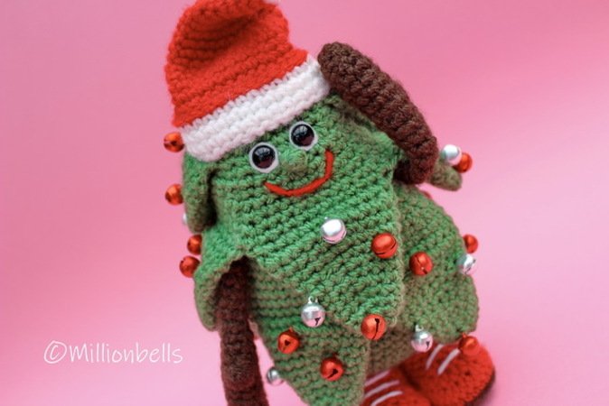 Amigurumi Christmas Tree Man PDF Crochet Pattern