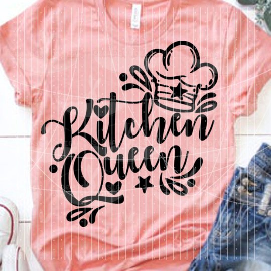 Kitchen Queen Plotterdatei SVG DXF