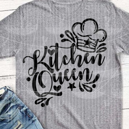 Kitchen Queen Plotterdatei SVG DXF