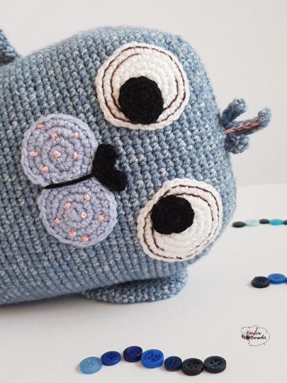 Häkelanleitung > Kuschelbuddie No.8 Robbe Ruby <