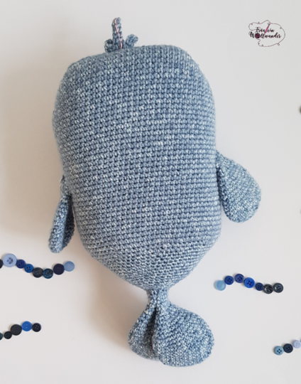 Häkelanleitung > Kuschelbuddie No.8 Robbe Ruby <