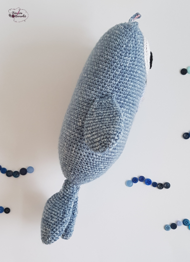 Häkelanleitung > Kuschelbuddie No.8 Robbe Ruby <