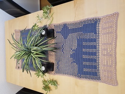 Häkelanleitung Tischläufer "Berlin"