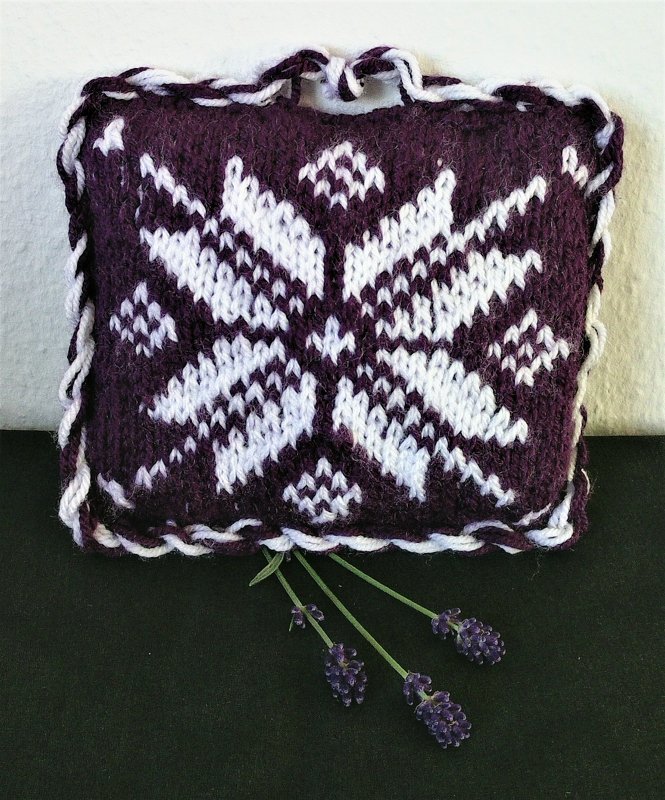 Anleitung: Schneeflocken-Duftkissen