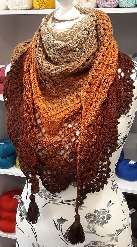 Häkelanleitung Dreieckstuch Gloria - Bild 2