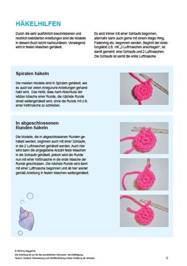 Erdbeerkrabbe - Häkelanleitung von NiggyArts