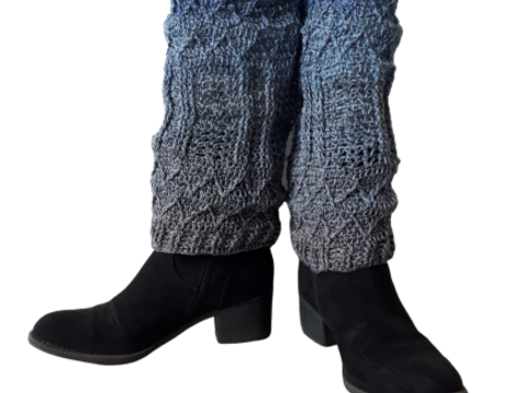 Häkelanleitung Beinstulpen "diamond"