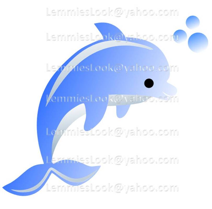 Plotter-Datei Delphin - Bild 2