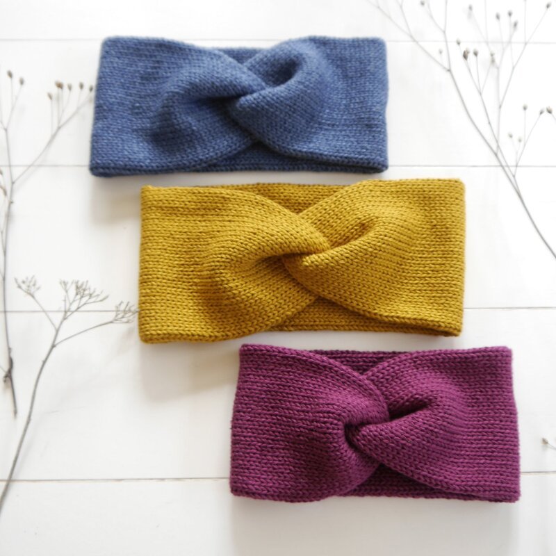 Strickanleitung - Stirnband _LIV_ - doppellagiges Stirnband - No.226