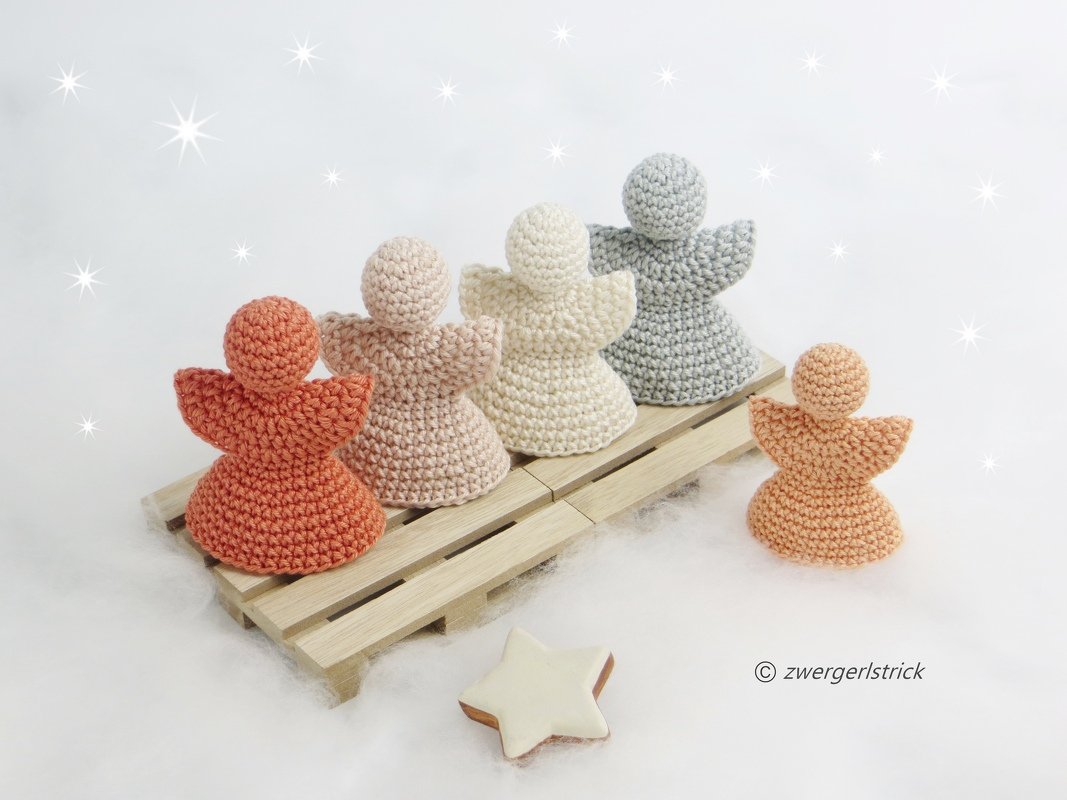 Häkelanleitung - kleine Engel - Bild 3