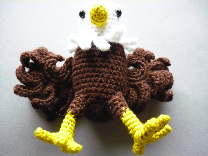 Häkelanleitung Adler Horst