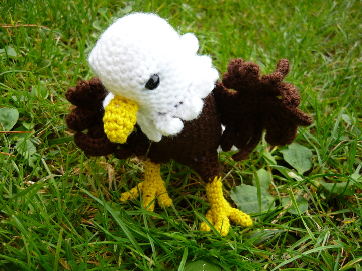 Häkelanleitung Adler Horst