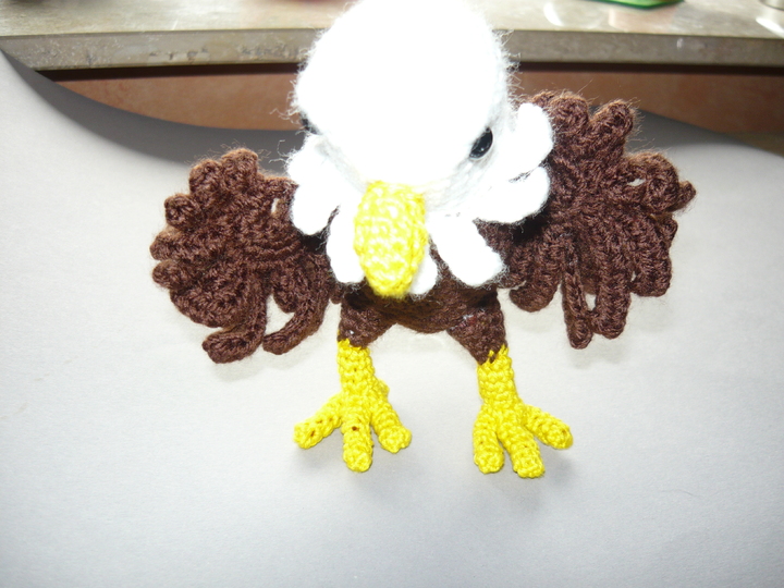 Häkelanleitung Adler Horst