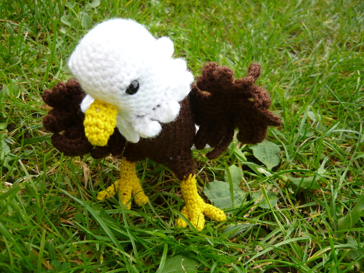 Häkelanleitung Adler Horst