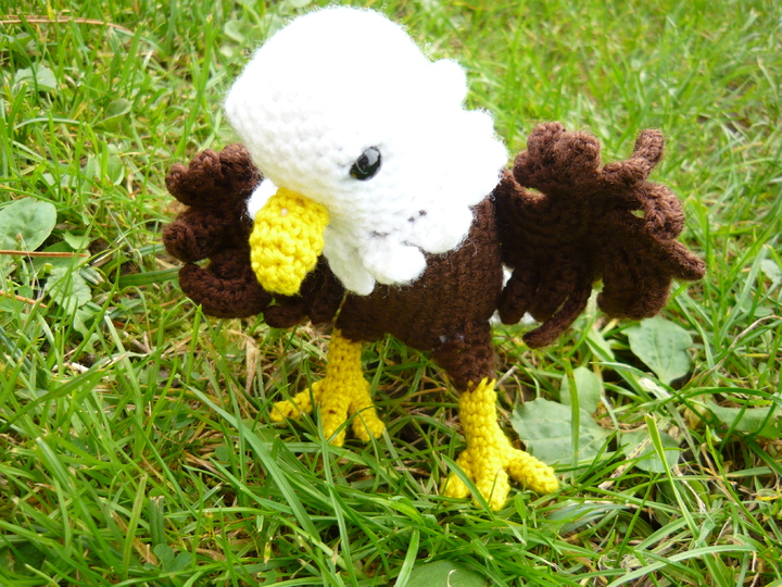 Häkelanleitung Adler Horst